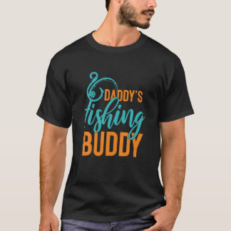 Camiseta Design De Pescaria De pai Para Crianças