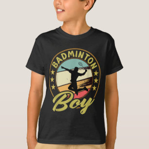 Camiseta Design de Peteca Vintage para Jogadores de Badmint