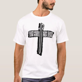 Camiseta Design de Phi Rho Cristão Ferro Afia Ferro