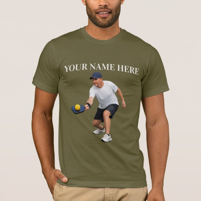 Camiseta Design de Pickleball Personalizado (Frente)