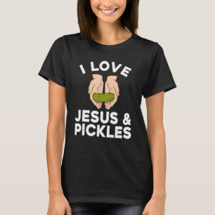 Camiseta Design de Picles Bonitos Para Homens Mulheres Cria
