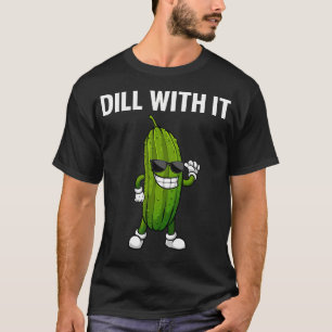 Camiseta Design de Picles para Homens Mulheres Crianças Pep