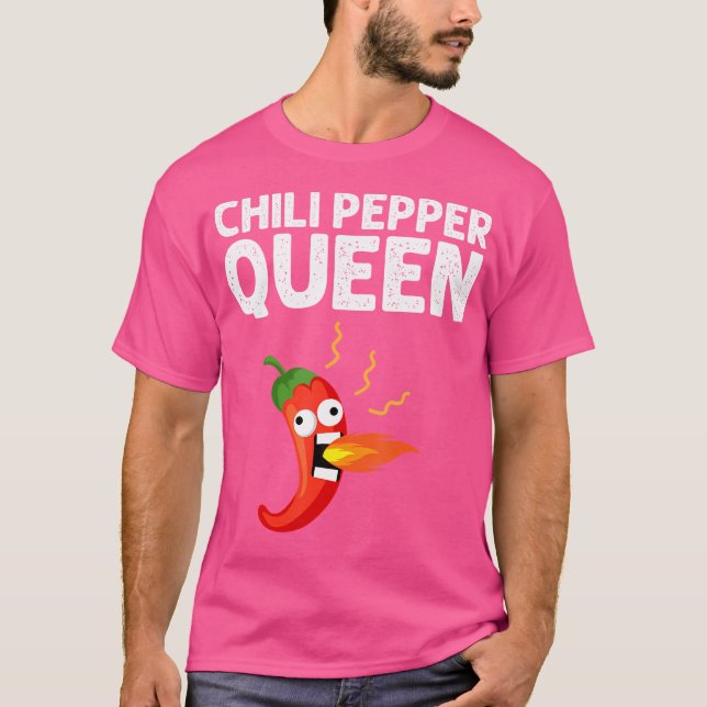 Camiseta Design De Pimenta Engraçada Para Mulheres Mamãe Sp (Frente)
