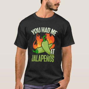 Camiseta design de pimenta verde para Scoville Chili