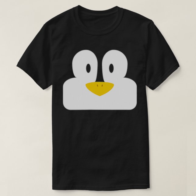 Camiseta Design de pinguim giro simples e divertido G moder (Frente do Design)