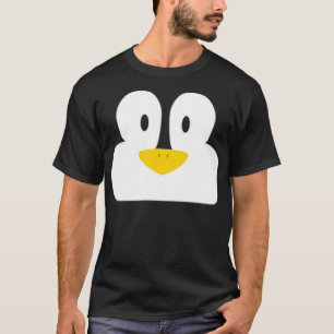 Camiseta Design de pinguim giro simples e divertido G moder