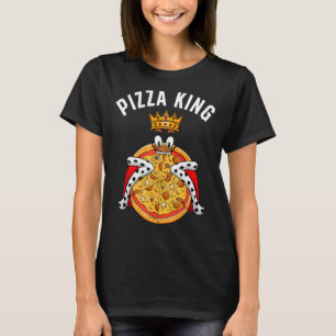 Camiseta Design De Pizza Cuta Para Rapazes Pizza Italiana D