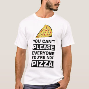 Camiseta Design de Pizza Divertido