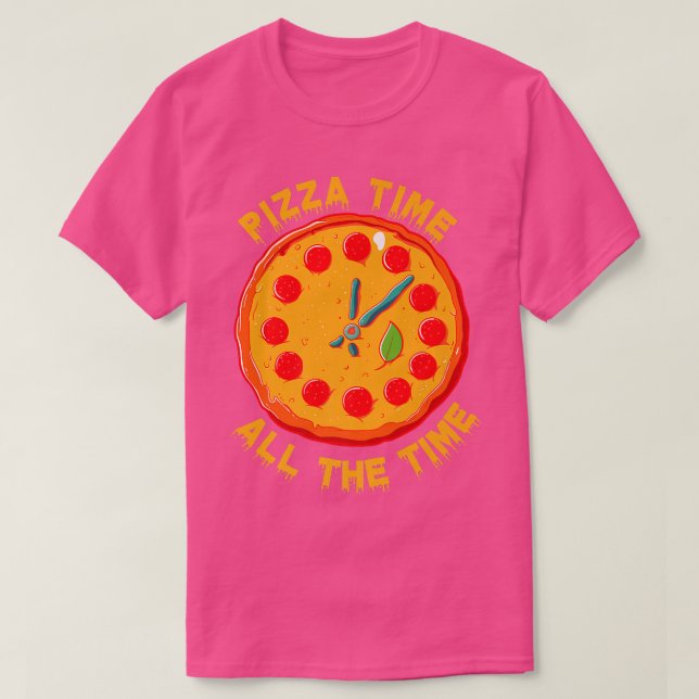 Camiseta Design De Pizza Para A Festa De Pizza Da Net, Pizz (Frente do Design)