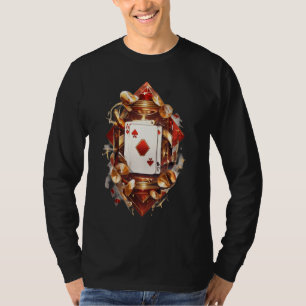 Camiseta Design de placa Ace of Spades