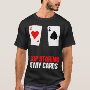 Camiseta Design de Poker Engraçado Para Homens Mulheres Apa