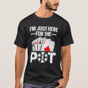 Camiseta Design De Poker Engraçado Para Homens Mulheres Cas