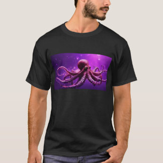 Camiseta Design de polvo roxo