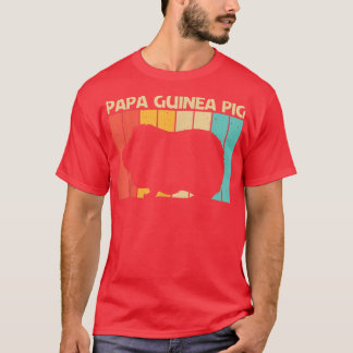 Camiseta Design de Porco legal Para Homens Cavy Pet Roden