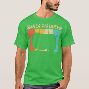 Camiseta Design De Porco legal Para Mulheres Mãe Cavy Pet R