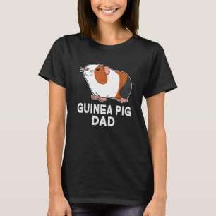 Camiseta Design de Porco-Pai Guincho Para Homens Cavy Guiné