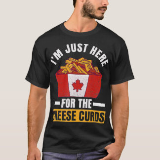 Camiseta Design de Poutine para uma americana de Poutine ca