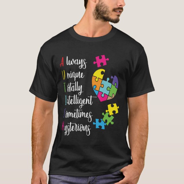 Camiseta Design de Presente Colorido para Consciencializaçã (Frente)
