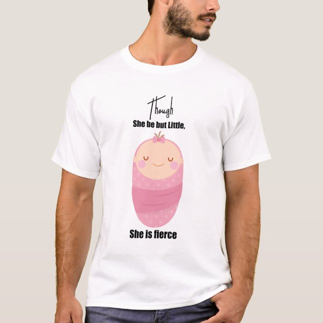 Camiseta Design de presente inspirado em bebê enrolado (Frente)