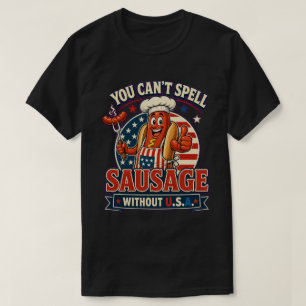 Camiseta Design de presente para amante de salsicha Chef de