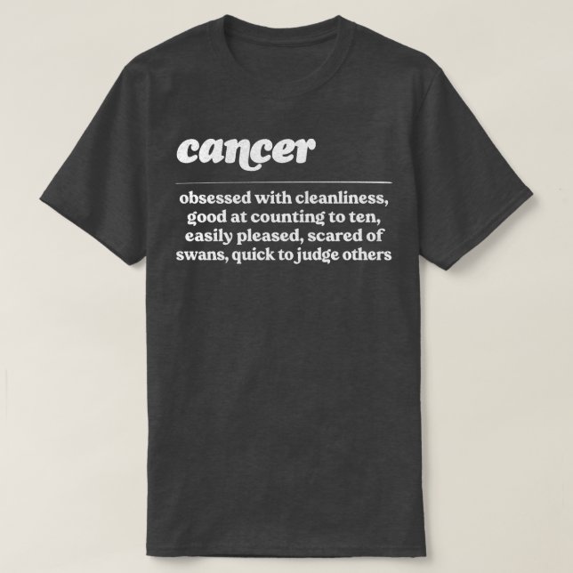 Camiseta Design de Presente ZodiacHumorous (Frente do Design)