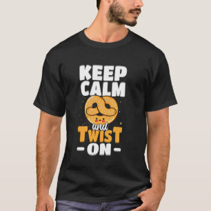 Camiseta Design de Pretzel Homens Mulheres Crianças Amante