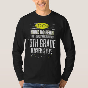 Camiseta Design de Professores da Classe Super 13 - Não Ten