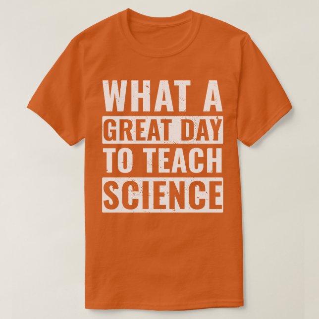 Camiseta Design de Professores de Ciências Engraçados para  (Frente do Design)