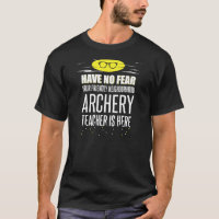 Design de Professores Super Archery Não Tem Medo