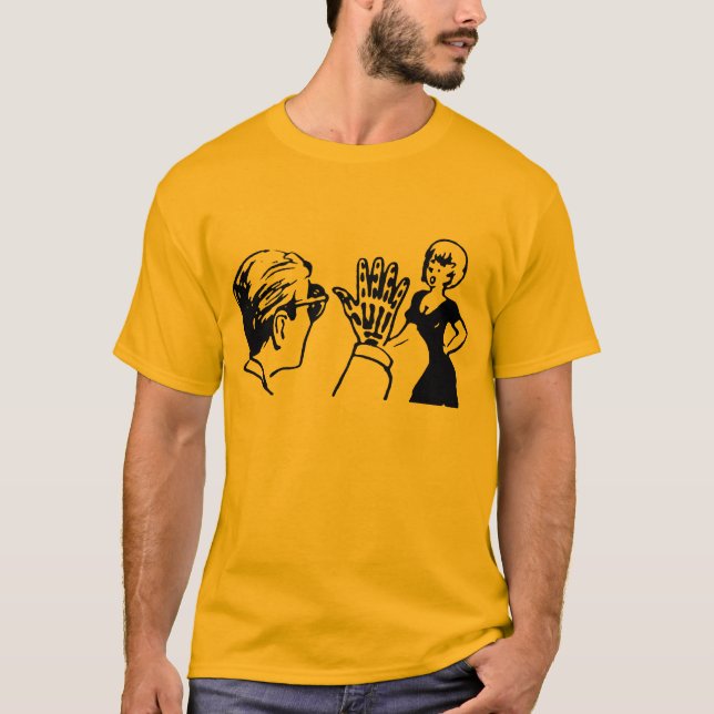 Camiseta Design de propaganda das especificações de raios X (Frente)