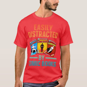 Camiseta Design de Quadrinhos Fofo para Homens Mulheres Col