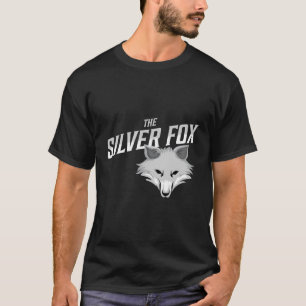 Camiseta Design de Raposa de Prata