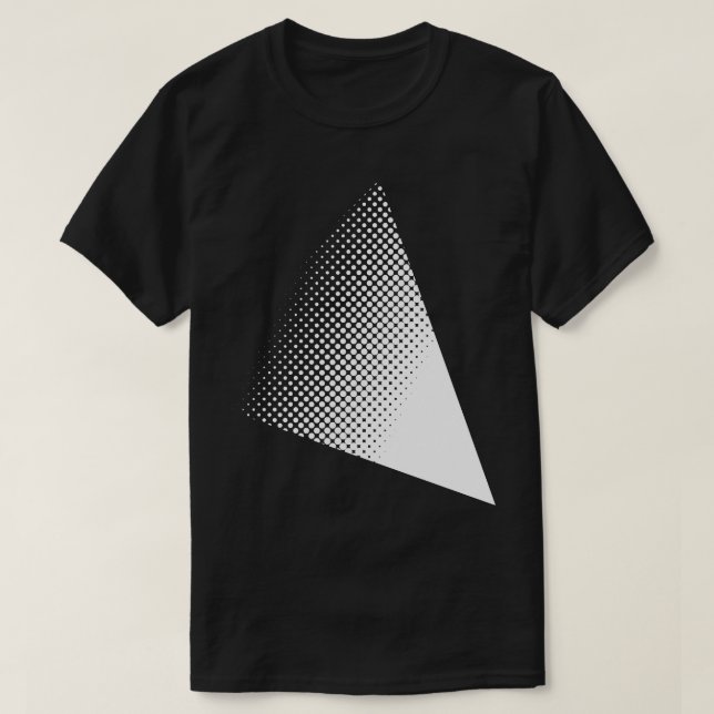 Camiseta design de raster triangular (Frente do Design)