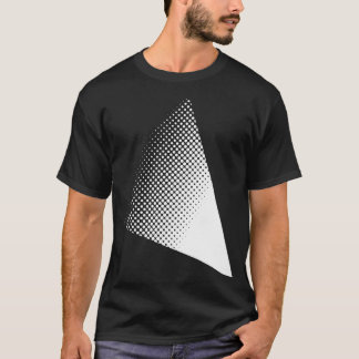 Camiseta design de raster triangular