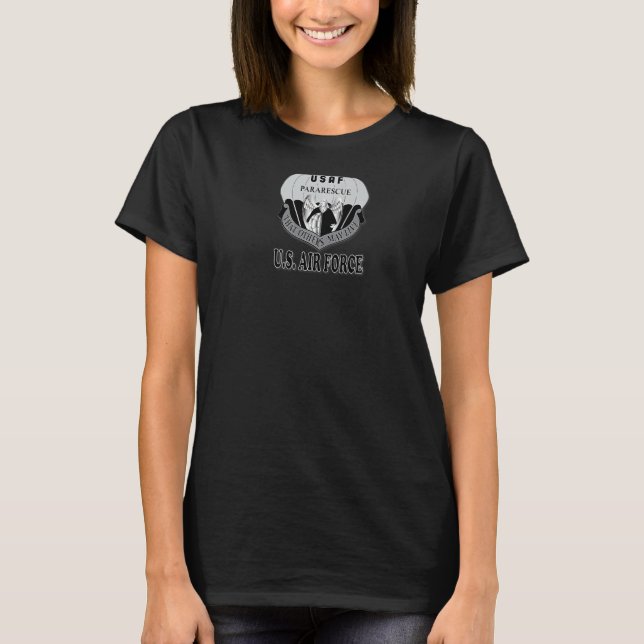 Camiseta Design de recuperação de pararesgate (Frente)