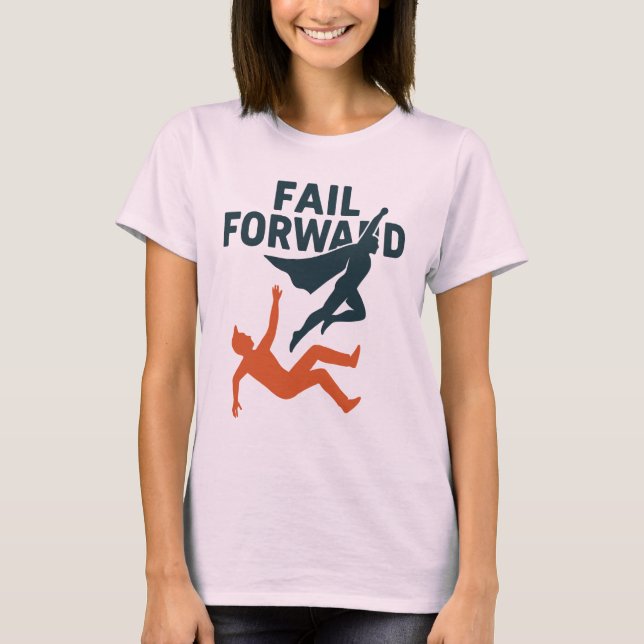 Camiseta Design de Reencaminhamento de Falha (Frente)