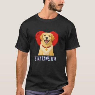 Camiseta Design de retenção de Ouro para anéis de cão