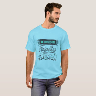Camiseta Design de Reunião Familiar