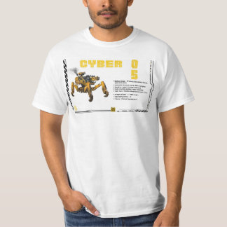 Camiseta Design de Robô Cibernético 05 Mecha