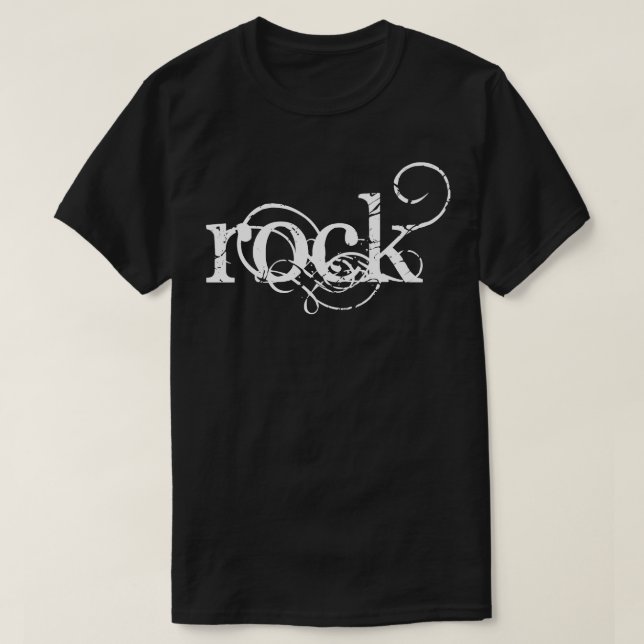 Camiseta design de rock vintage (Frente do Design)