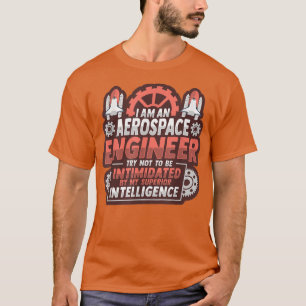 Camiseta Design de Rocket Science para um Engenheiro aeroes