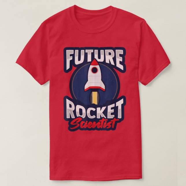 Camiseta Design de Rocket Science para uma Rua Engenheiro a (Frente do Design)