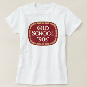 Camiseta Design de Rótulo Old School 90s Malt Liquor 40oz