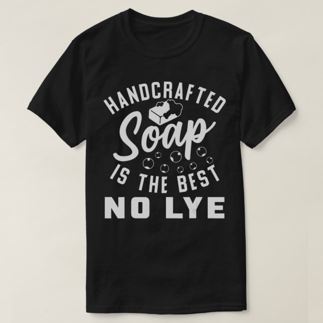 Camiseta Design De Sabão Feito À Maneira Para Coletores De  (Frente do Design)