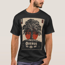 Camiseta Design de Sabedoria da Floresta Antiga de Querus O