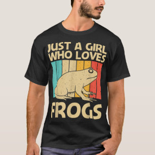 Camiseta Design De Sapo Bonito Para Meninas Mamãe Fez Um Pe