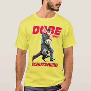 Camiseta Design de Schutzhund do Pinscher do Doberman