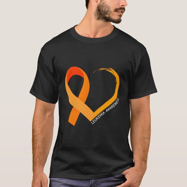 Camiseta Design de Sensibilização para a Leucemia com Excel (Frente)