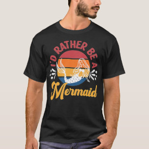 Camiseta Design de Sereia para a família que corresponde me