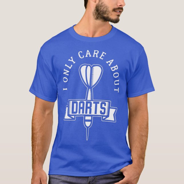Camiseta Design de Seta de Trevos para Jogadores de Dart (Frente)
